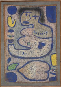 Pieśń miłosna przy nowiu, 1939. autorstwa Paul Klee