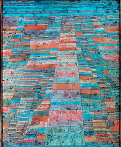 Główna droga i boczne drogi Obraz Paula Klee (1879-1940) 1929 Nd. 83x67 cm Kolonia, Muzeum Ludwig autorstwa Paul Klee