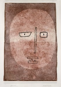 Maska z trzema zębami autorstwa Paul Klee