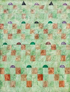 Pałac w czterech częściach autorstwa Paul Klee