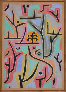 park został zablokowany przez L U. 1938, 129 (J 9) autorstwa Paul Klee