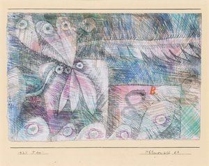 Rośliny Fot. 8.B., 1925. autorstwa Paul Klee