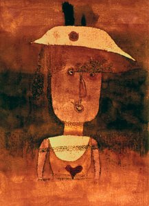 Portret pani P na południu, 1924 autorstwa Paul Klee