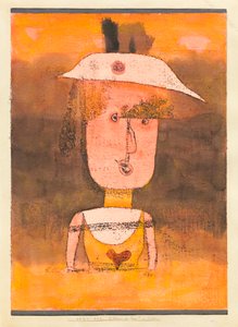 Portret pani P. na południu autorstwa Paul Klee