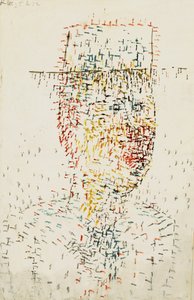 Portret młodego mężczyzny autorstwa Paul Klee