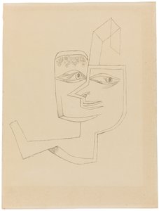 Portret fajnej kobiety, 1919. autorstwa Paul Klee