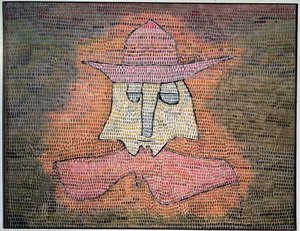 Portret księdza Kola - Malarstwo autorstwa Paul Klee