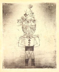Prickle the Clown lub Stachel der Clown autorstwa Paul Klee