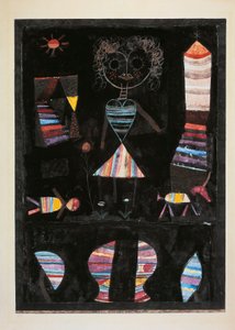 Teatr Lalek (Teatr Lalek) autorstwa Paul Klee