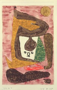 czerwona ręka autorstwa Paul Klee