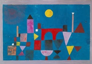 Czerwony Most. 1928 autorstwa Paul Klee