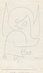 Schellen-Anioł, 1939 autorstwa Paul Klee