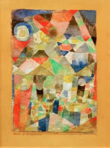 Festiwal Gwiezdnych Statków autorstwa Paul Klee