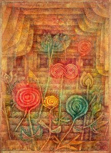 Spiralne Kwiaty autorstwa Paul Klee