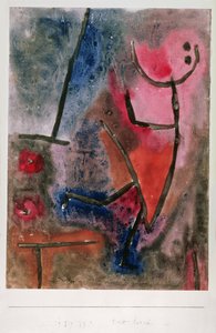 Schody w dół autorstwa Paul Klee