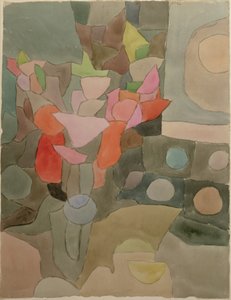 Martwa natura z mieczykami autorstwa Paul Klee