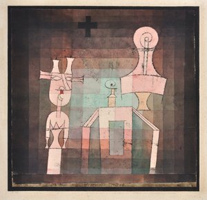Martwa natura z rzeźbami Martwa natura z rzeźbami, 1923. autorstwa Paul Klee