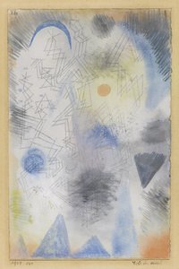 Cele we mgle, 1917 autorstwa Paul Klee