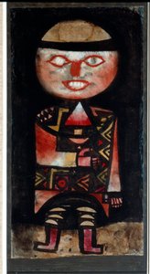 O comediante (Paintingpolish autorstwa Paul Klee