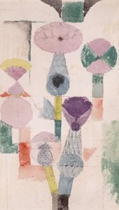 Flor de Cardo; Distelblutepolish autorstwa Paul Klee