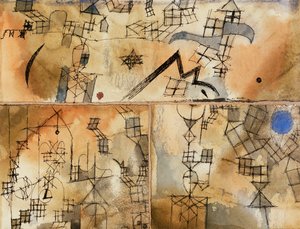 kompozycja trzyczęściowa; Kompozycja trzyczęściowa autorstwa Paul Klee