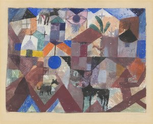 Ogród zoologiczny. 1918 autorstwa Paul Klee