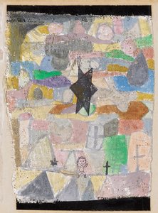 Pod czarną gwiazdą, 1918. autorstwa Paul Klee