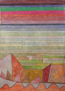 Widok na żyzny kraj, 1932. autorstwa Paul Klee