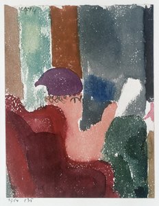 Fioletowa czapka autorstwa Paul Klee