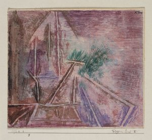 Ścieżki w piasku II autorstwa Paul Klee