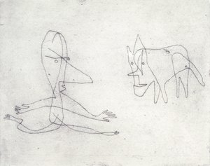 Dlaczego on biega? autorstwa Paul Klee