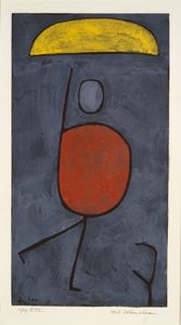 Z parasolką, 1939. autorstwa Paul Klee