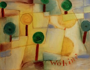 Gdzie? autorstwa Paul Klee