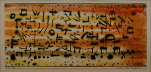 Zniszczony Egipt autorstwa Paul Klee