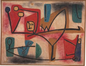 Zarozumiałość, 1939. autorstwa Paul Klee