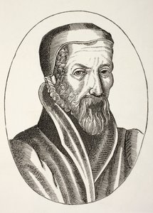 John Knox C. 1510 do 1572. Szkocki duchowny, przywódca reformacji protestanckiej i założyciel wyznania prezbiteriańskiego. autorstwa Paul Lacroix