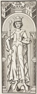Filip II 1245-1285, zwany Śmiałym, król Francji. autorstwa Paul Lacroix