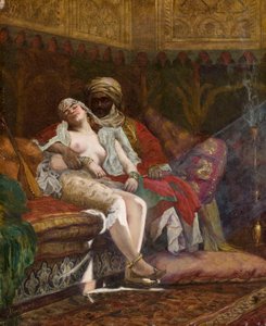 Ulubiony (olej na płótnie) autorstwa Paul Louis Bouchard