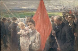 Strajk w Saint-Ouen, 1908.