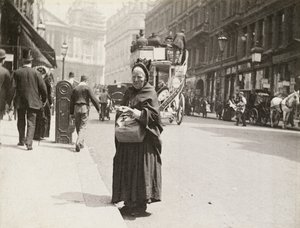 Sprzedawca zapałek, Ludgate Hill, 1893