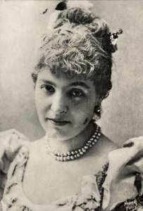 Portret Emilie Mily Meyer (zdjęcie) autorstwa Paul Nadar