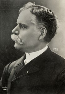 Portret Julesa Chereta (zdjęcie) autorstwa Paul Nadar