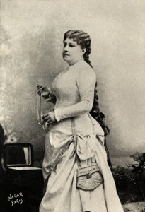Portret Marie felix , Miolan , Carvalho (zdjęcie) autorstwa Paul Nadar