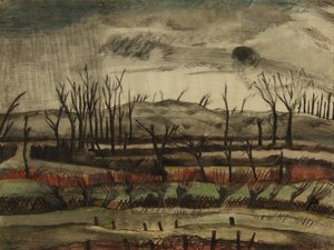 Opuszczony krajobraz, Ypres Salient autorstwa Paul Nash