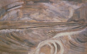 Dymchurch, ok. 1921 (olej na płótnie) autorstwa Paul Nash