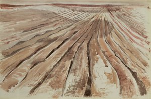 Ziemia, Niebo autorstwa Paul Nash