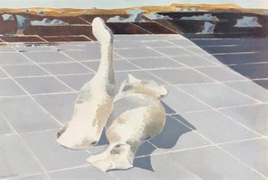 Spotkanie po południu autorstwa Paul Nash
