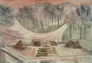 London Park, Marble Arch Defense autorstwa Paul Nash
