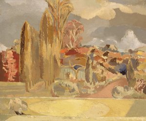 Krajobraz Michaelmas autorstwa Paul Nash
