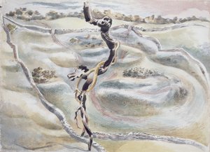 Obiekt w Scarbank autorstwa Paul Nash